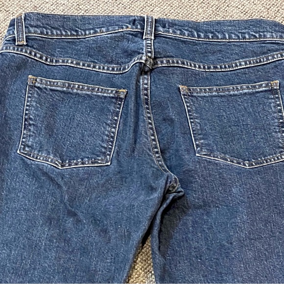 DONNA KARAN dark was bootcut jeans size 8 - Picture 6 of 7